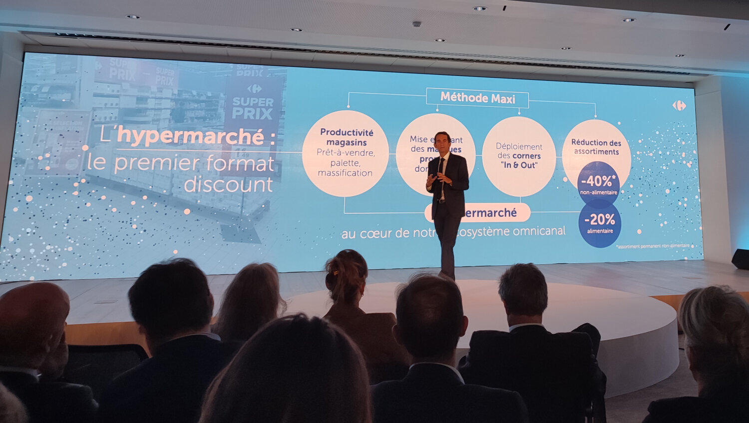 Carrefour importe du Brésil la méthode Maxi pour améliorer la rentabilité de ses hypermarchés et leur intérêt pour les clients. - © Républik Retail / CC