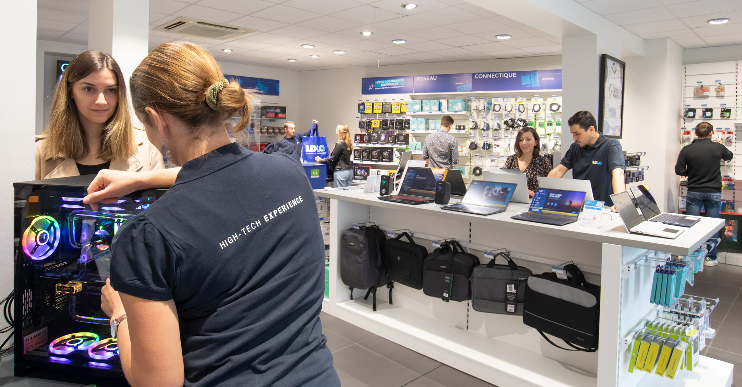 Les points de vente génèrent plus de 15 % de notre chiffre d’affaires. - © D.R.