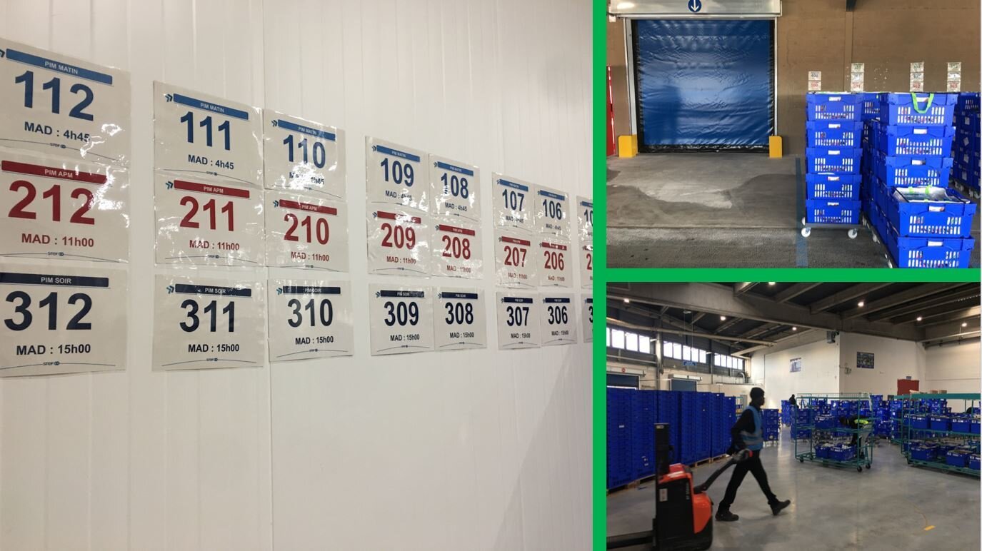 Il existe deux zones de préparation dont une zone pour les produits à forte rotation - © D.R.