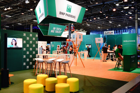 BNP Paribas à VivaTech en 2023 - ©&amp;#160;BNP Paribas