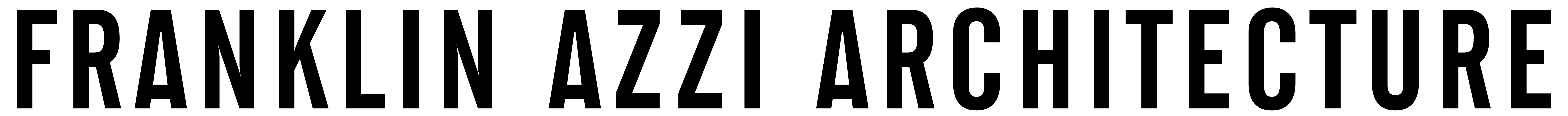 Logo Franklin Azzi Architecture - © Franklin Azzi Architecture