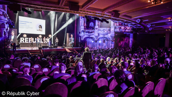 Comme ici en 2024, la Cyber Night 2025 aura lieu au Théâtre Mogador. - © Républik Cyber