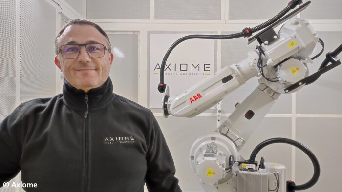 Grégory Charrier est CTO d’Axiome Robotic Solutions. - © Axiome Robotic Solutions