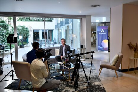 Frédéric Ciuntu en interview - ©&amp;#160;Caroles Desheulles