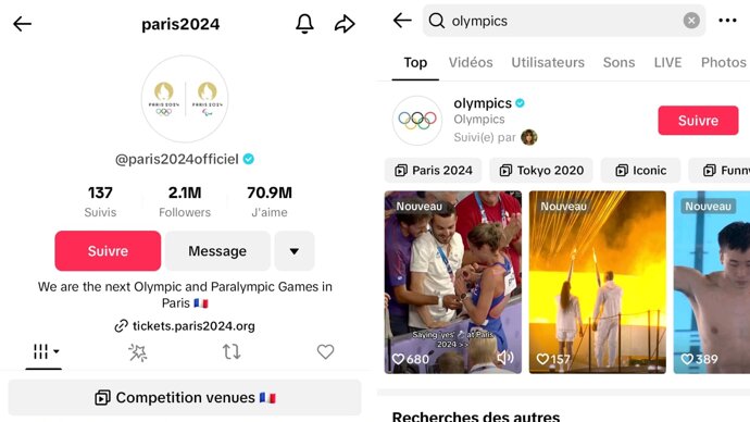 TikTok s’enflamme pendant les JOP - © Republik