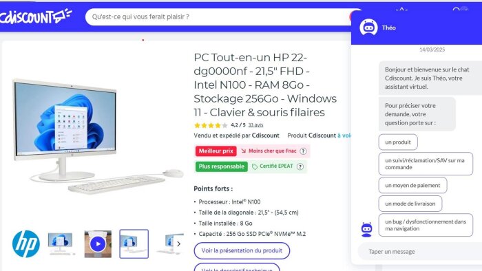  L’IA générative redéfinit la relation client à grande échelle de Cdiscount. - © D.R.