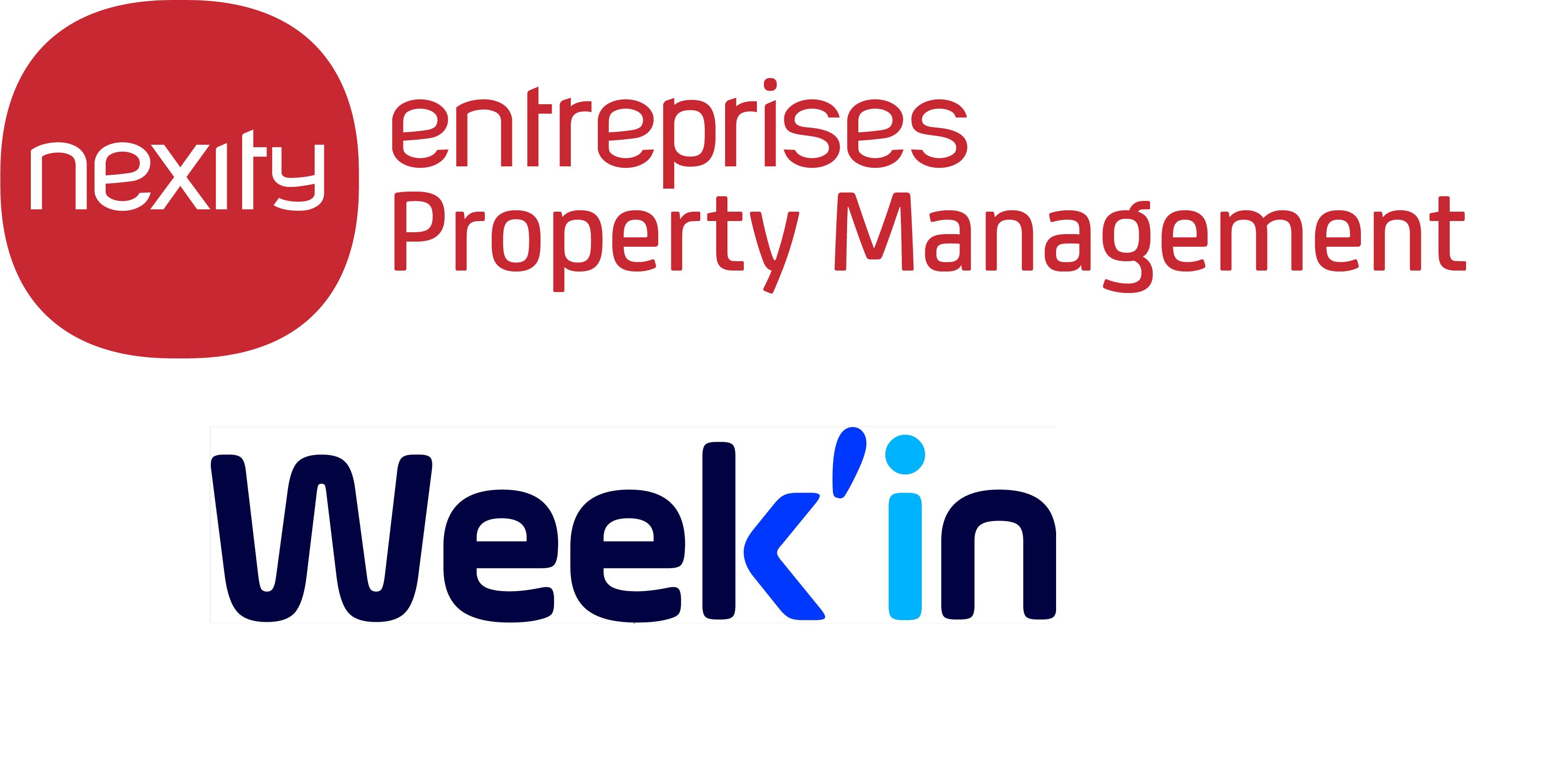 Logos Nexity Entreprises PM &amp; Week’In - © D.R.