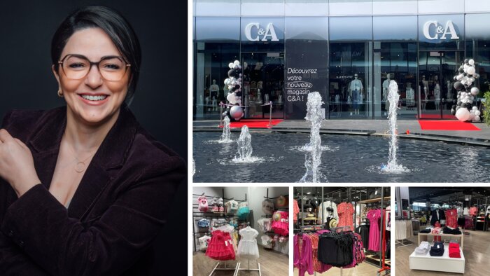 Inauguré en juin, le magasin de Plaisir (Yvelines) est le 1er à ouvrir depuis 11 ans pour C&amp;A. - © D.R.