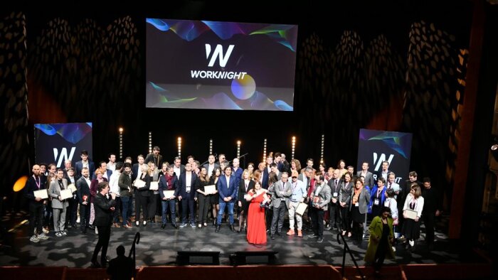 La deuxième édition des trophées Worknight a rendu son verdict lors d’une cérémonie à Mogador. - © Carole Desheulles