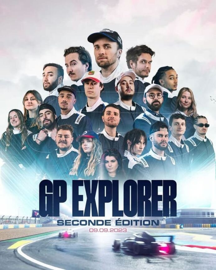 12 écuries composées d’influenceurs français, transformés en pilotes se sont affrontées sur le GP Explorer, course de F4 - © GP Explorer