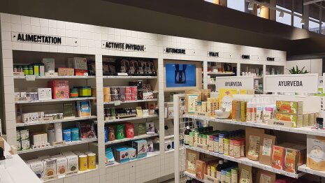 Le corner santé est plébiscité par les clients. - ©&amp;#160;Républik Retail
