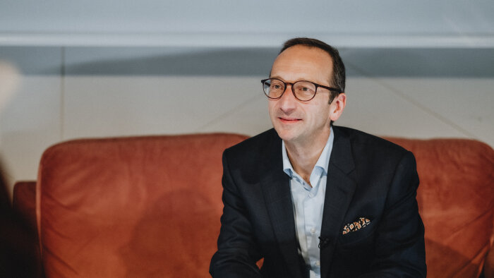 Olivier Schaeffer, directeur général Opérations &amp; International Groupe Printemps - © MANUEL ABELLA