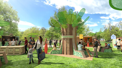 Le Center Tree Festival - ©&amp;#160;Center Parcs x Ideactif