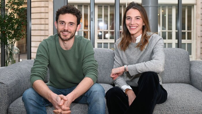 Nathan Barraillé et Séraphie de Tracy, fondateurs de Cohort. - © Cohort