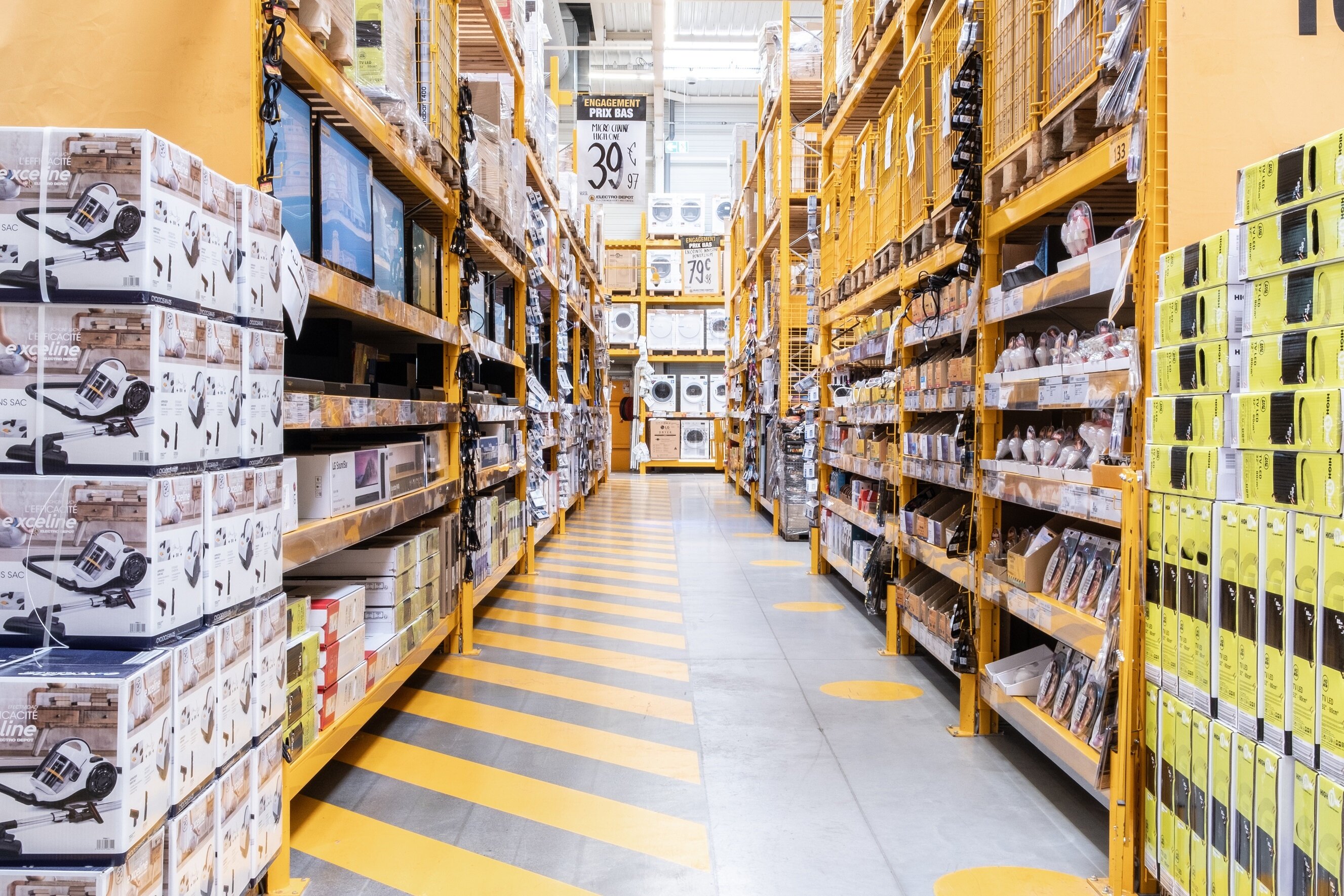 Electro Dépôt a été créé en 2014 pour proposer une offre à bas sur des produits électrodomestiques. - © Electro Dépôt