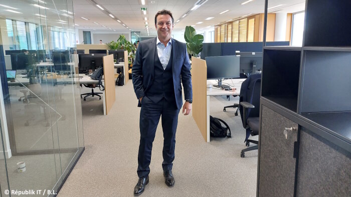 Gabriel Rotella est Global CIO de Pluxee.  - © Républik IT / B.L.