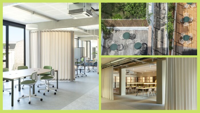 Pour les locaux de Lydia, Design My Camp avait deux maîtres mots : convivialité et sobriété.  - © Design My Camp