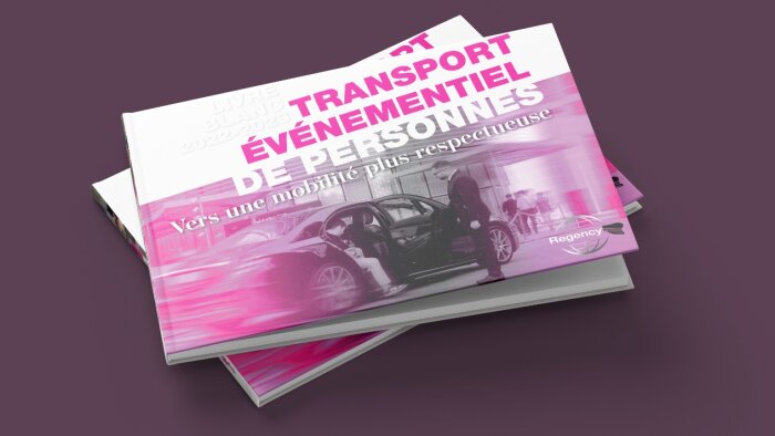 Livre Blanc (Regency) « Transport événementiel de personnes : vers une mobilité plus respectueuse »  - © Regency