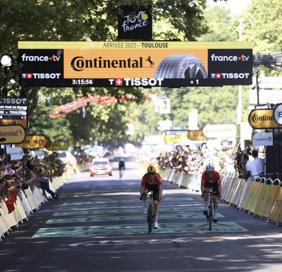 La marque est partenaire majeur du Tour de France  - © Continental