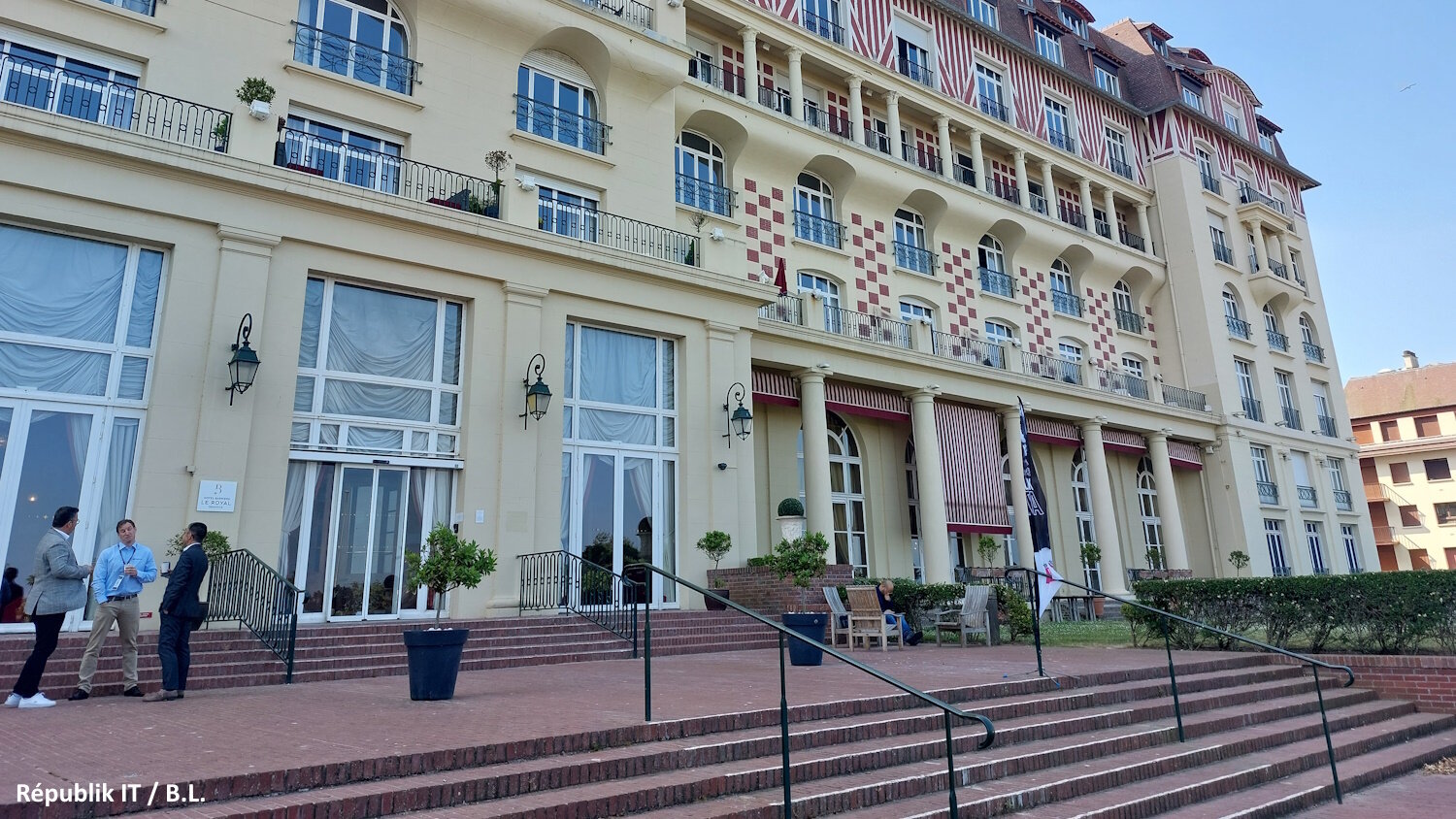 Républik Data se déroulait essentiellement au Royal Barrière Deauville. - © Républik IT / B.L.
