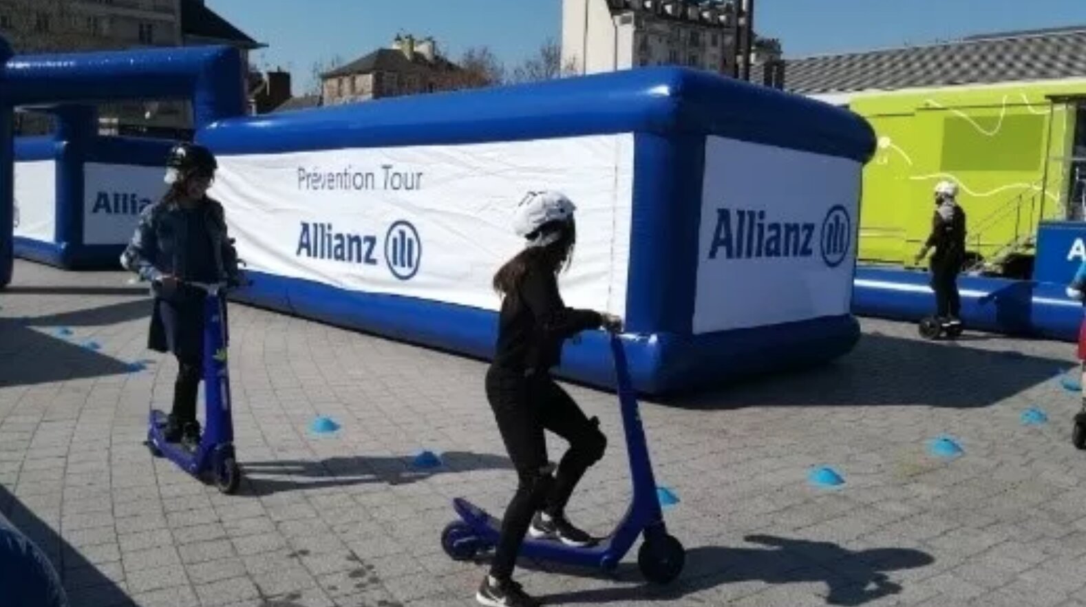 L’association Allianz Prévention organise chaque année une tournée estival de prévention routière. - © D.R.