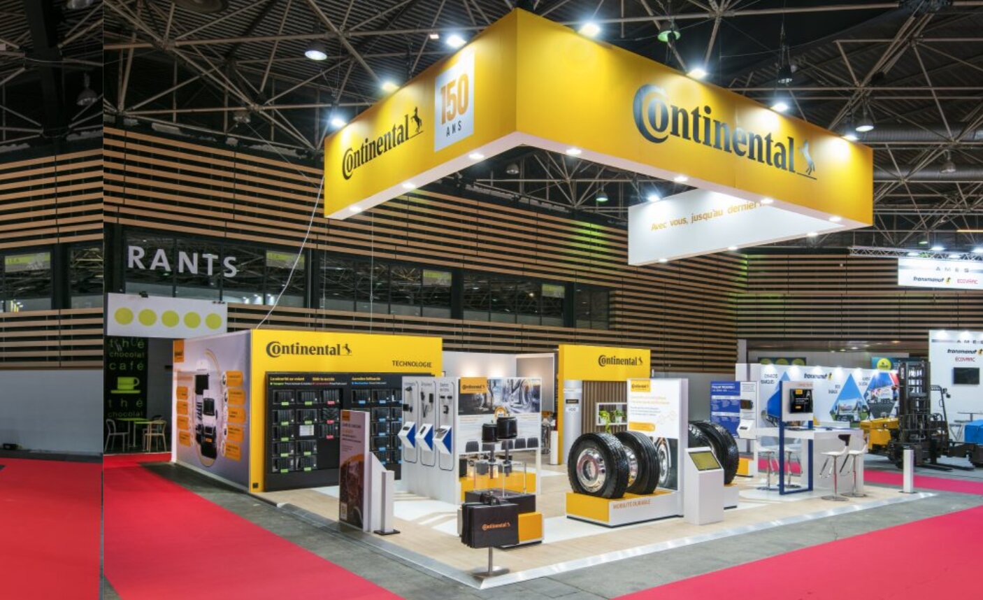 Stand Continental su rue salon Solutions - © Continental