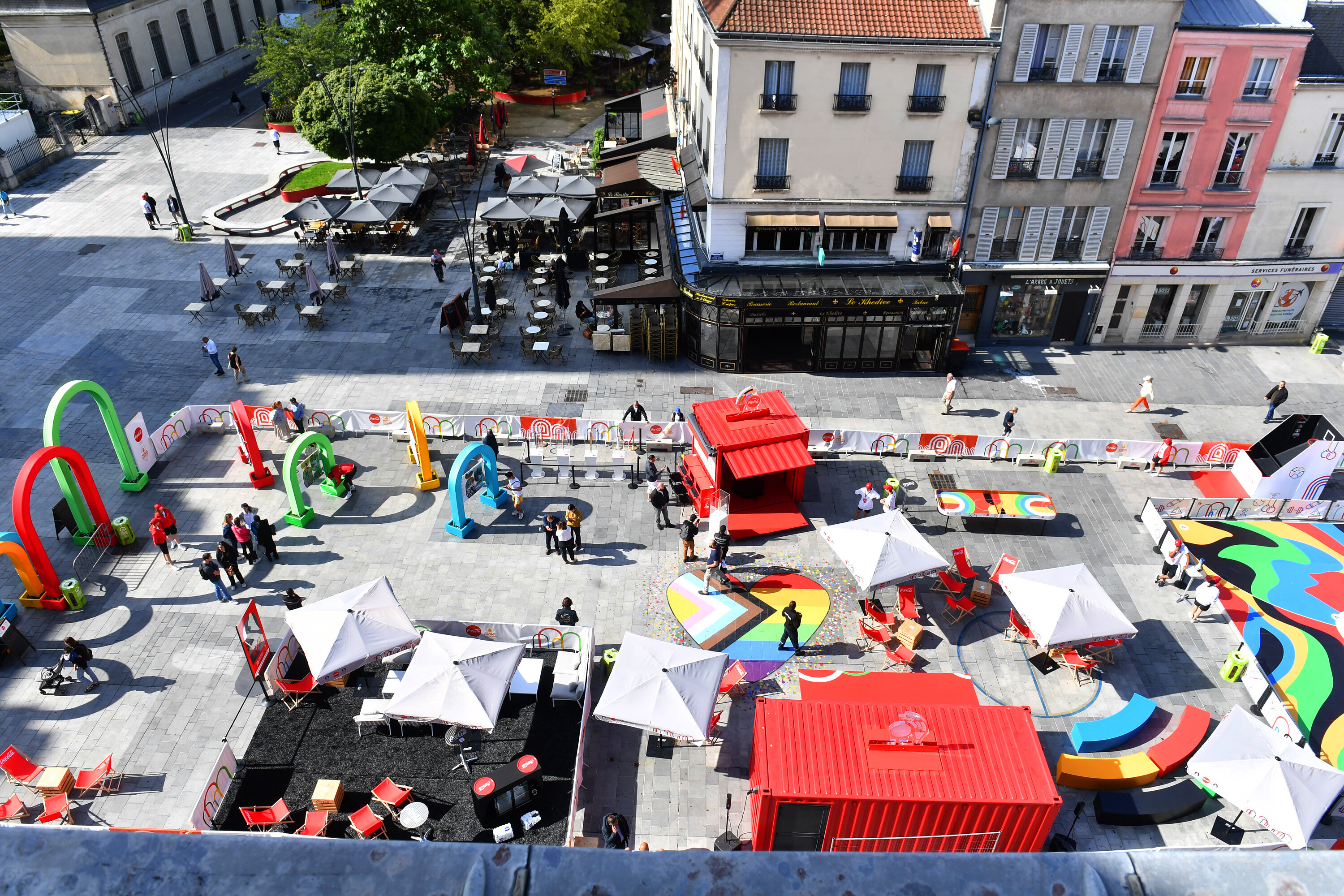 Village à Saint-Denis lors de la tournée Coca-Cola  - © Vereen Ramsamy