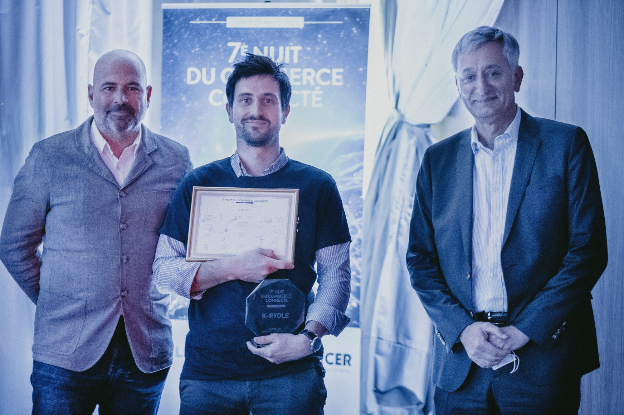 Eric Borreil (Altavia), Nicolas Duvaut (K-ryole), François Rollet (Lapeyre) - © Républik Retail