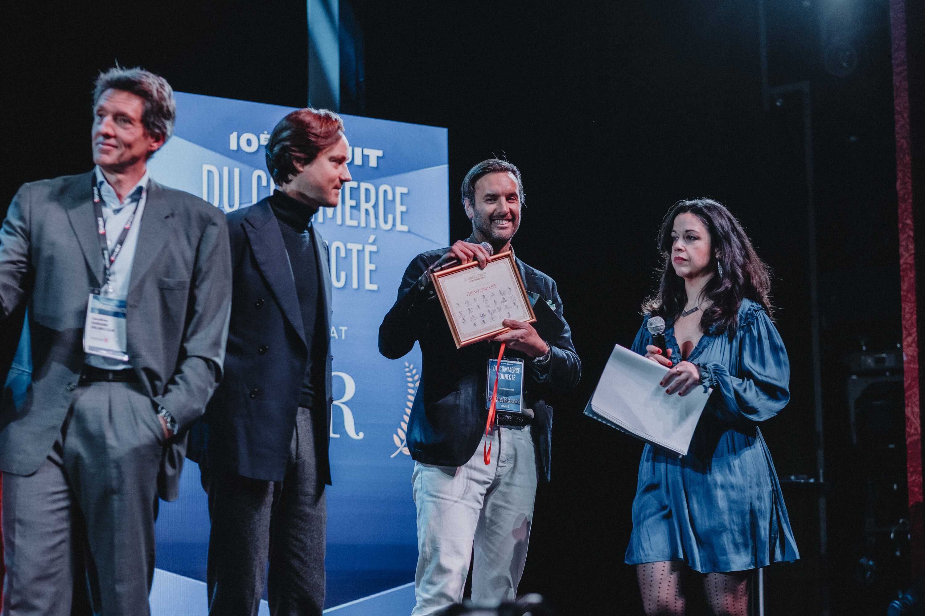 Trophée Or ex aequo pour Second life. - © MANUEL ABELLA