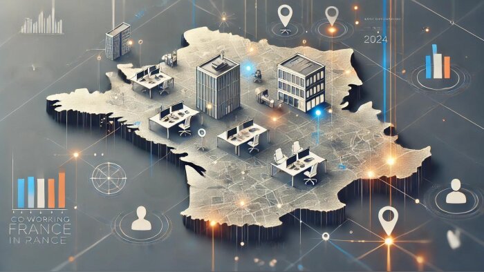 L’Ubiqdata 2024 décrit un marché des bureaux flexibles encore dynamique, malgré des rationalisations - © Générée par IA