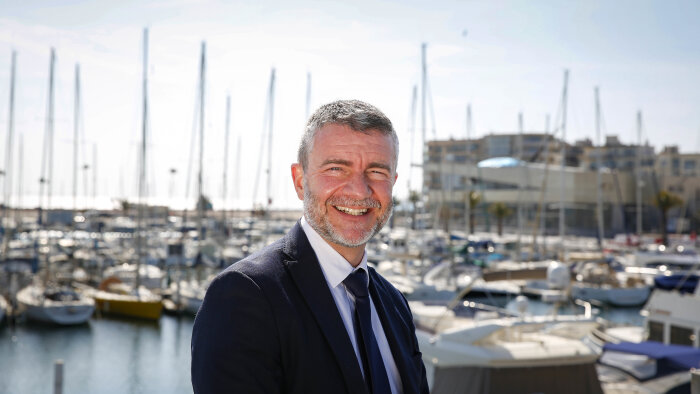 Stéphane Loda maire de Canet-en-Roussillon et vice-président de Perpignan Méditerranée Métropole - © Brigitte Respaut