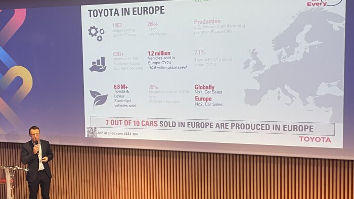 Jean-Christophe Deville, VP supply chain de Toyota Motor Europe. - ©&nbsp;D.R.