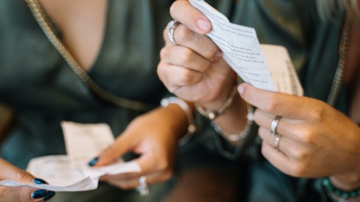 43 % des Français préfèrent le format papier pour les tickets de caisse. - © Anna Taraze
