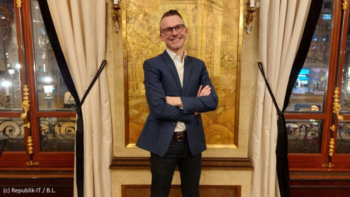 Frédéric Riou est DSI du laboratoire pharmaceutique Biogaran. - © Républik IT / B.L.