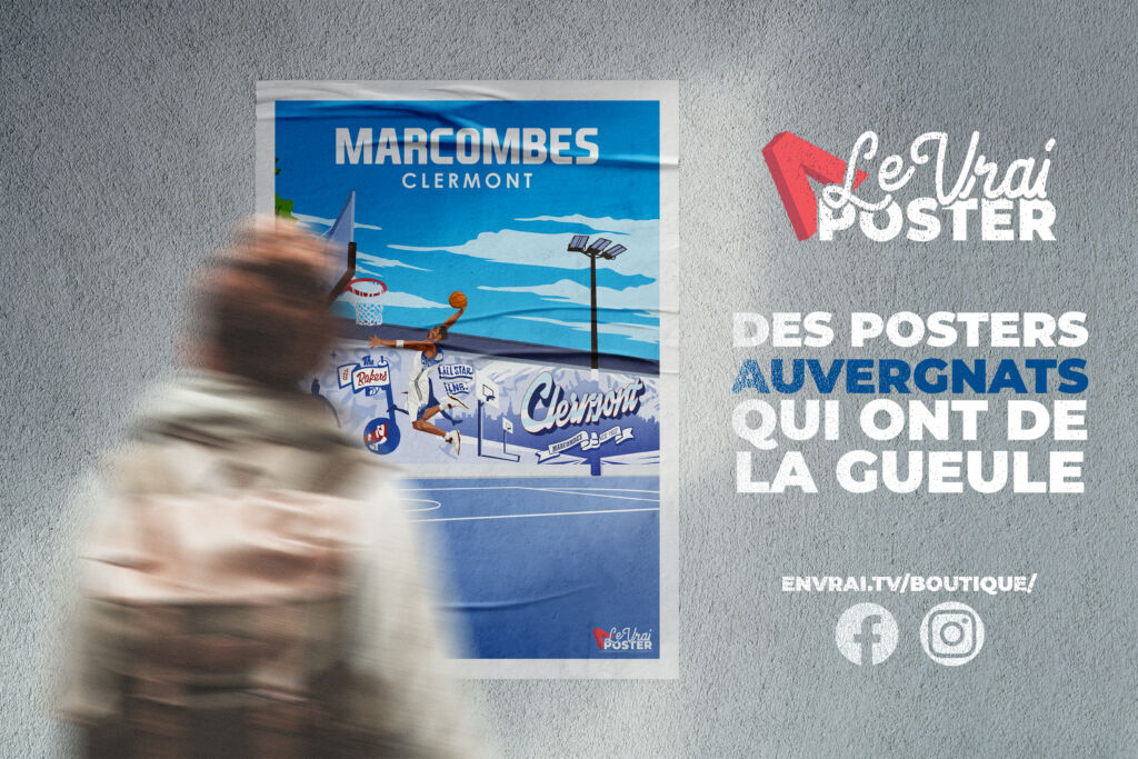 En Vrai sort sa collection de posters Auvergnats retro vintage