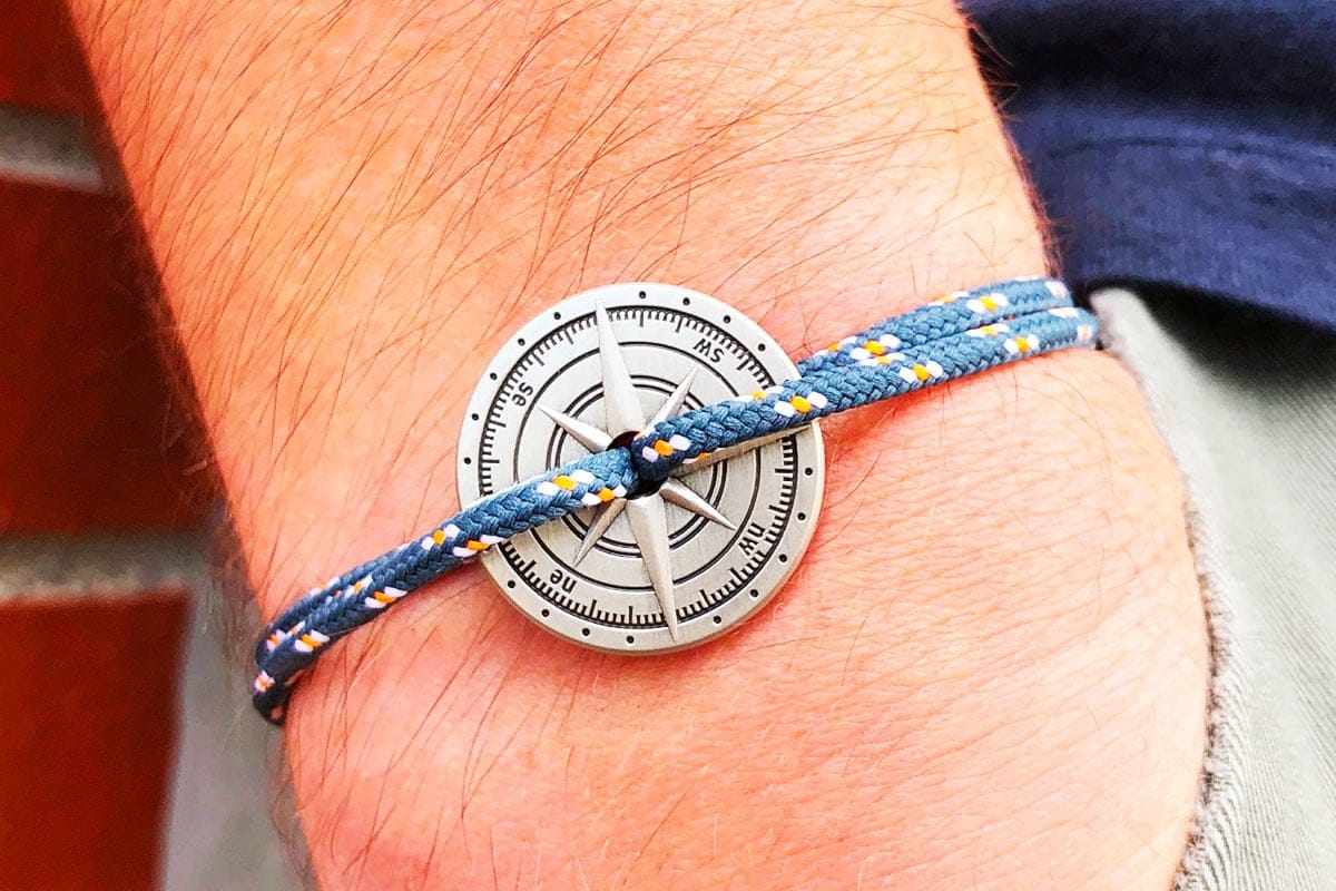 Le Vent à la française - Bracelet Rose des Vents pour elle &amp; lui - Marques de France