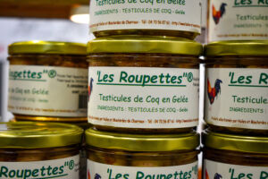 Testicules de coq (Charroux)