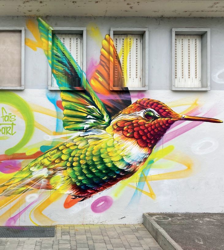 street-art Chaudes-Aigues