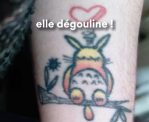 Magnifique tatouage Totoro