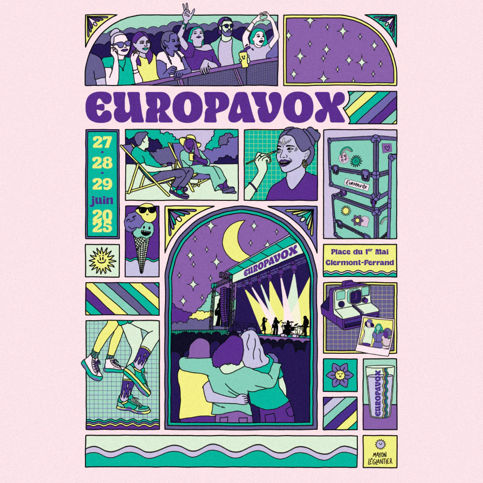 Festival Europavox 2025 - Clermont Auvergne Volcans