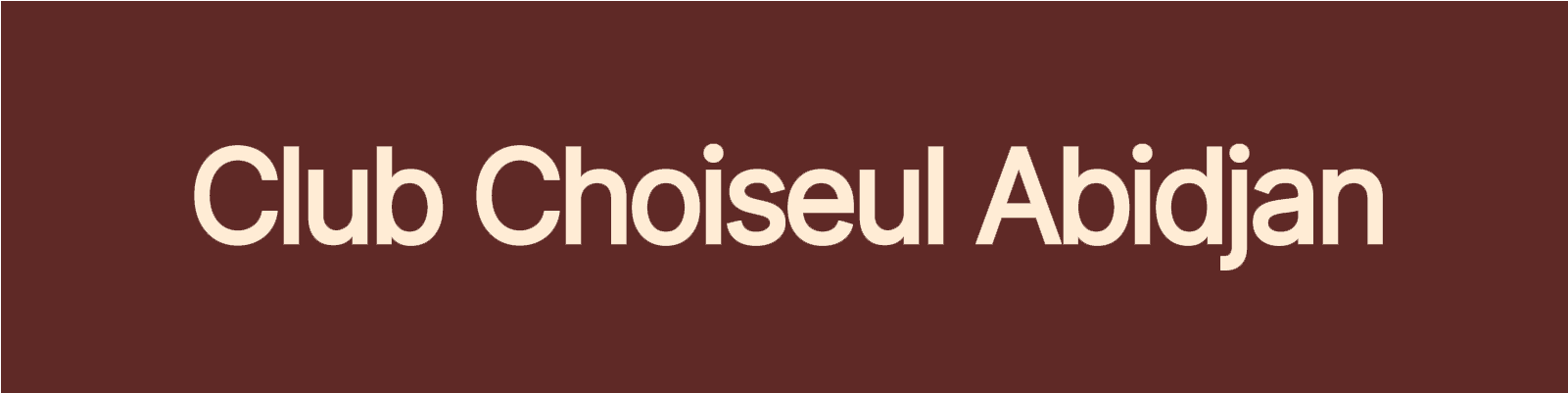 Choiseul Abidjan