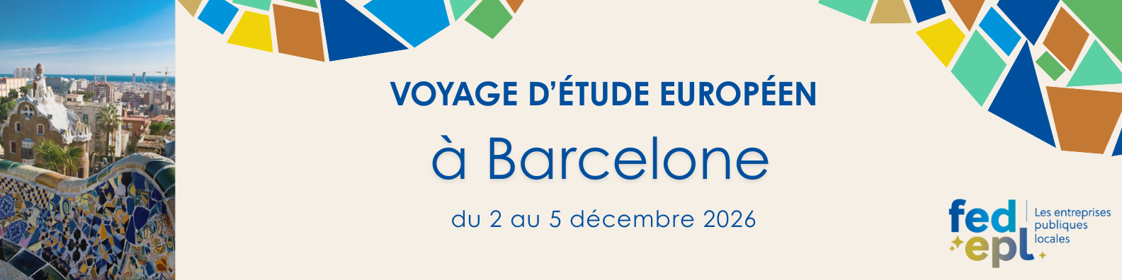 Voyage d'étude à Barcelone FedEpl