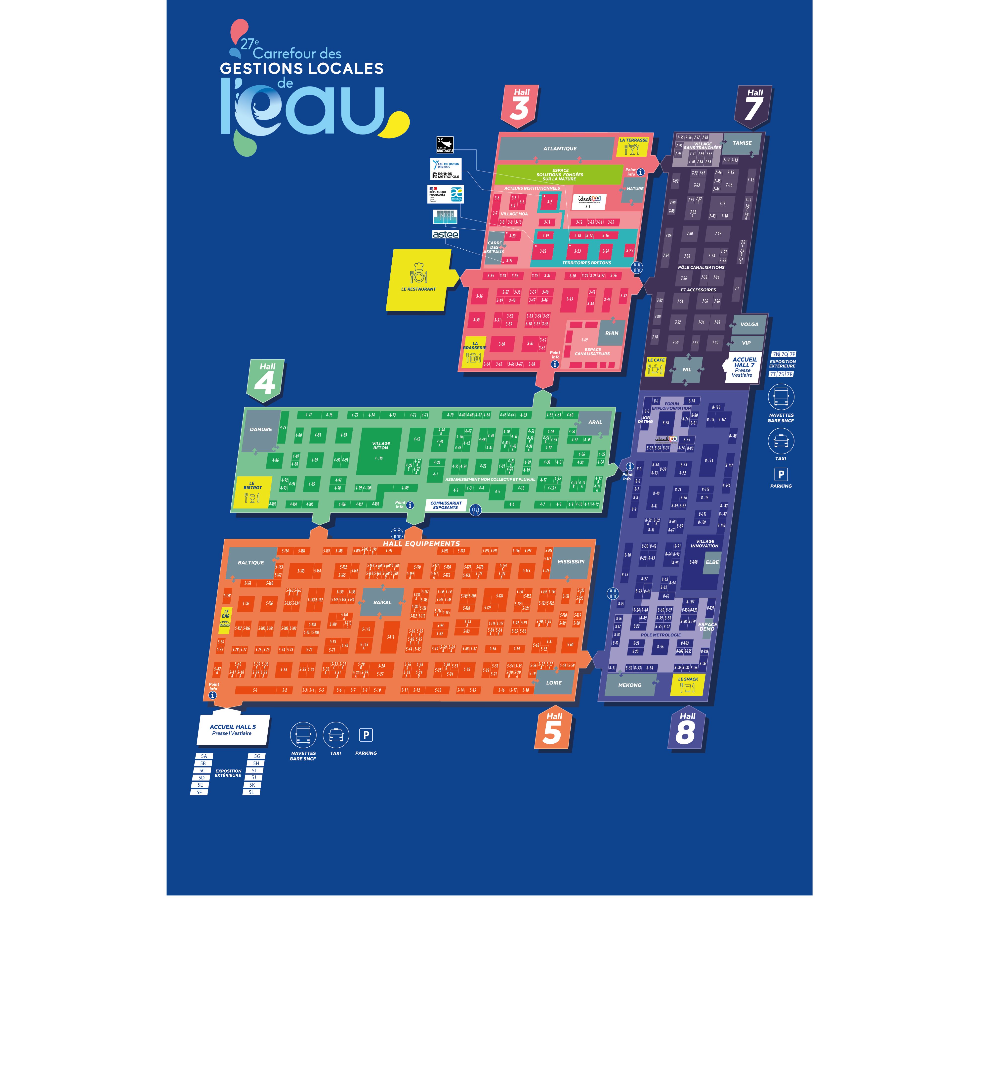 Plan du salon CGLE