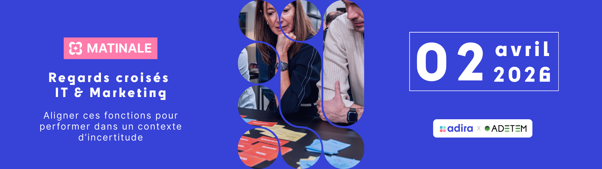Participez à cette Matinale Marketing x IT !