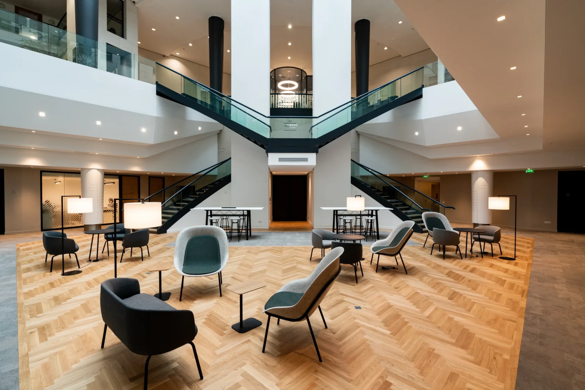 Espace de networking de la Maison.A Verso