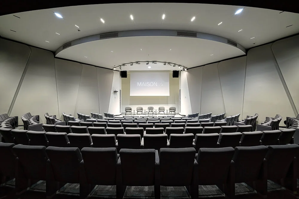 La salle de la Maison A. Verso, lieu du Forum de l’innovation pour le Commerce 2027