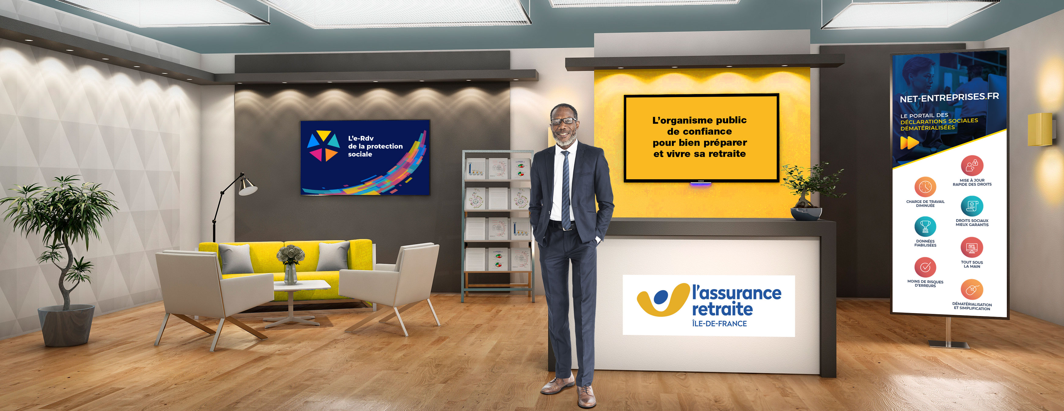 Stand CNAV Ile-de-France