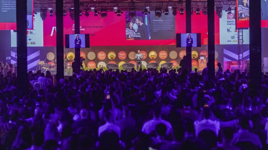 panel on the main stage