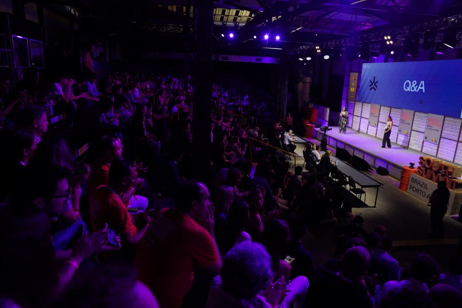 a moment at South Summit Brazil