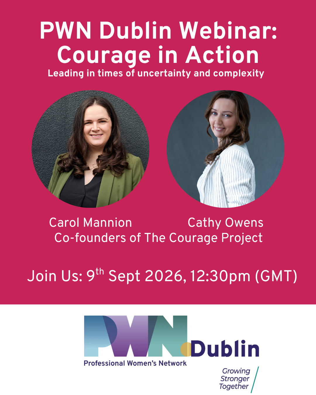 PWN Dublin Webinar: Courage in Action - Leading in times of uncertainty and complexity  